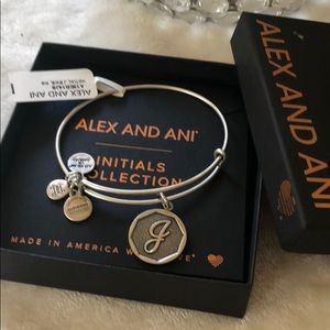 Alex and Ani initials collection bangle!